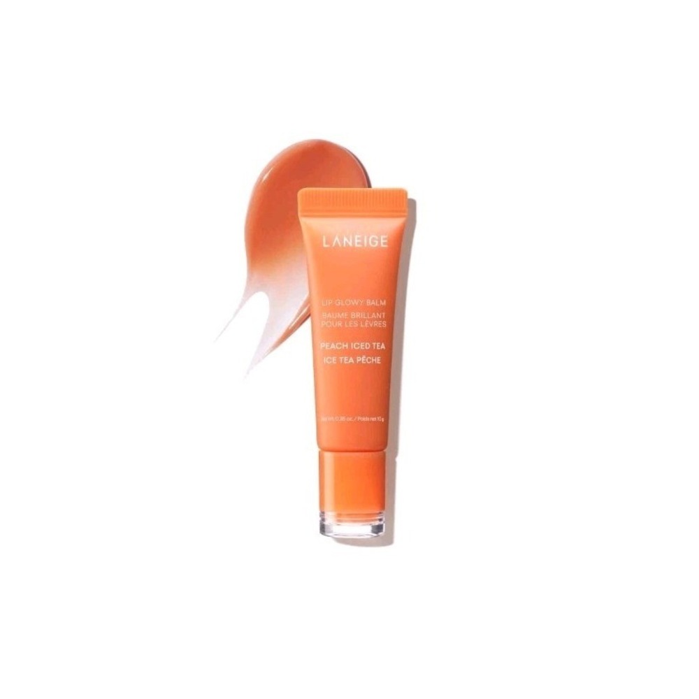 Laneige Lip Glowy Balm Hydration with‎ Shea Butter Peach Iced Tea gloss 0.35 oz